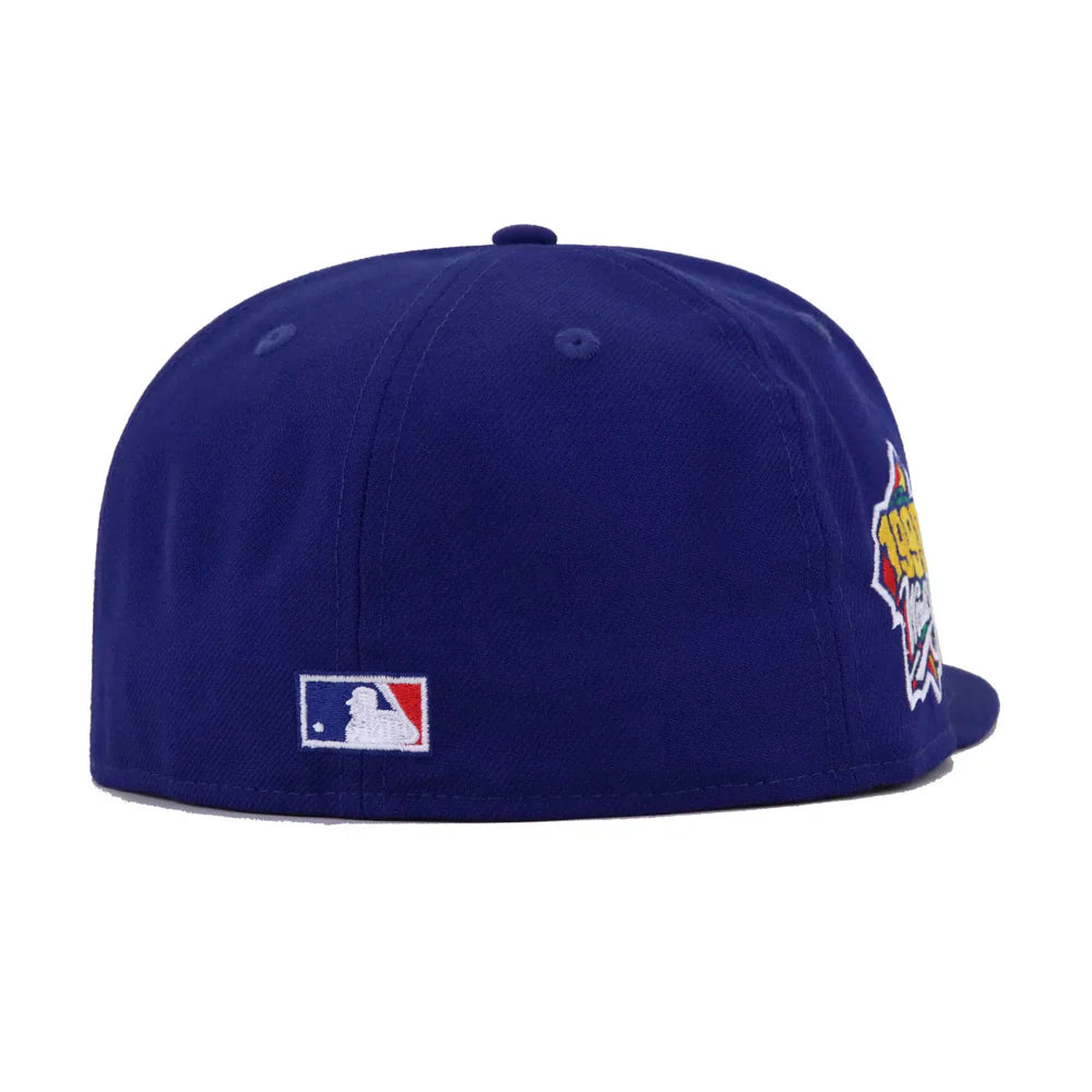 Blue New York NY Yankees 1999 World Series New Era Fitted Hat - view 8