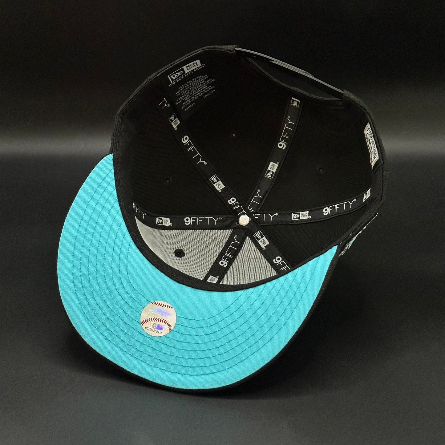 Black Blue Los Angeles Angels 2010 All-Star Game Snapback Cap - view 5