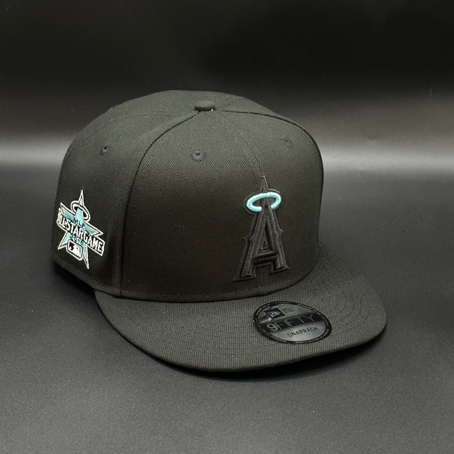 Black Blue Los Angeles Angels 2010 All-Star Game Snapback Cap