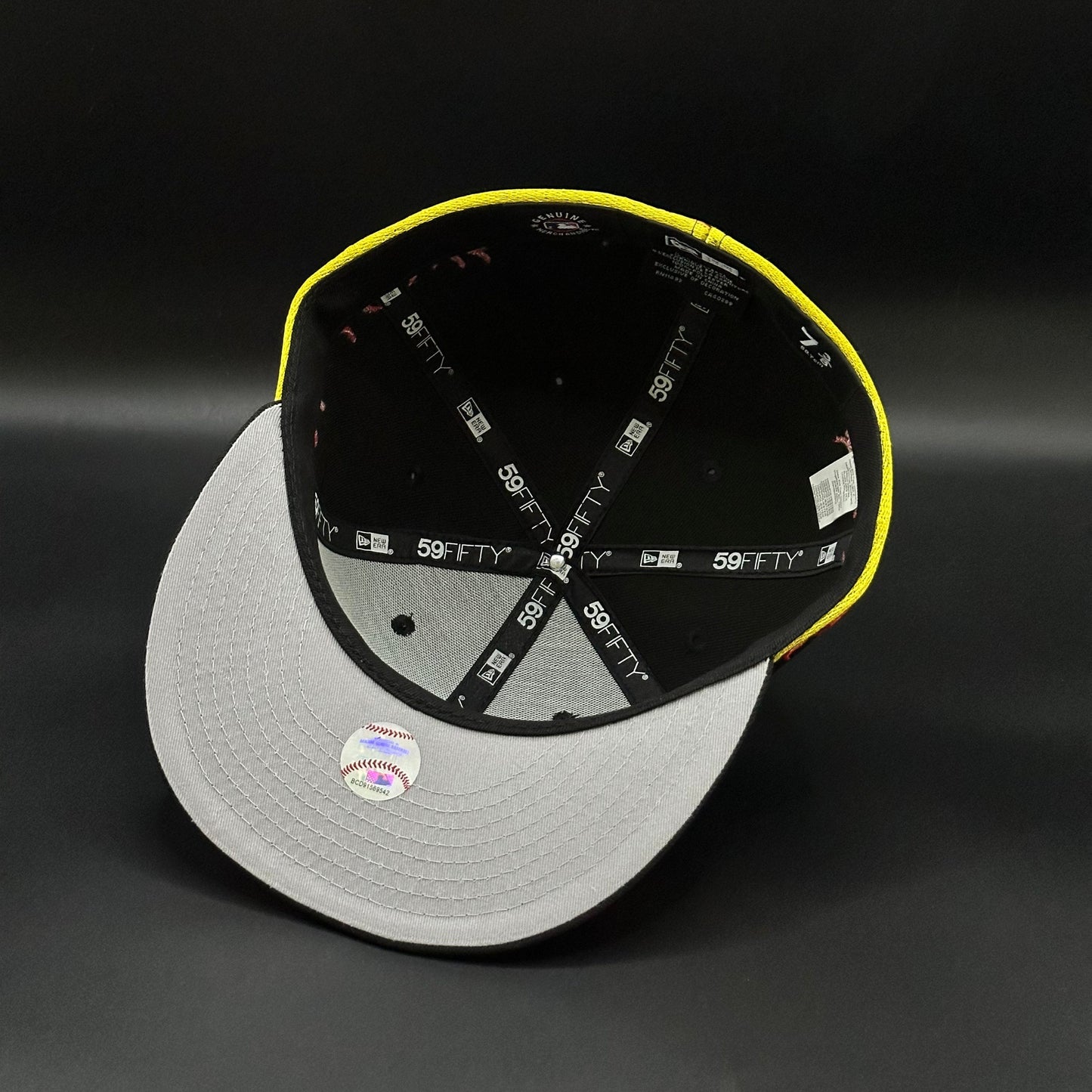 Black Flames St. Louis Cardinals Fitted Cap - view 5
