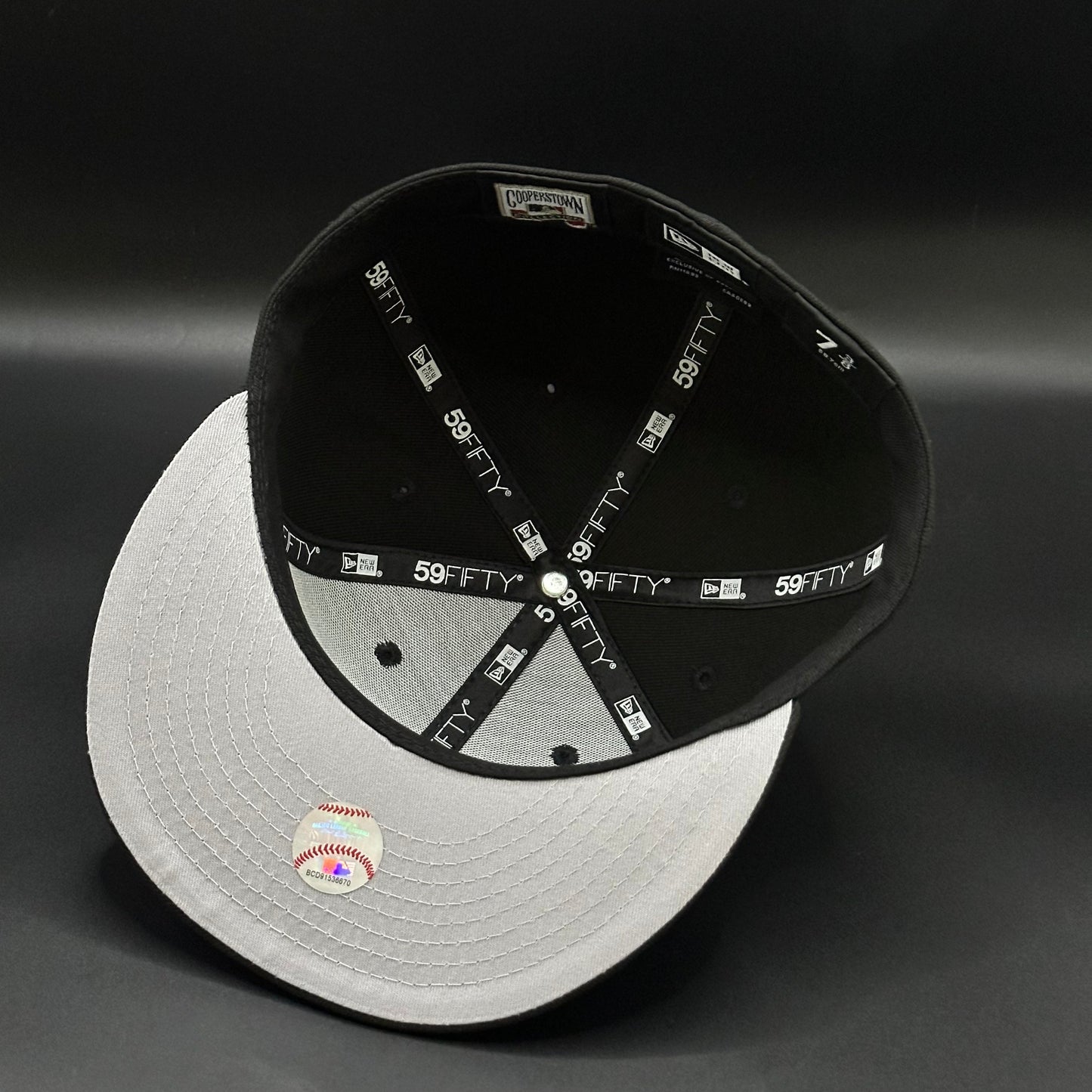 Black Grey Gold Toronto Blue Jays 40th Season 59FIFTY Fitted - view 5