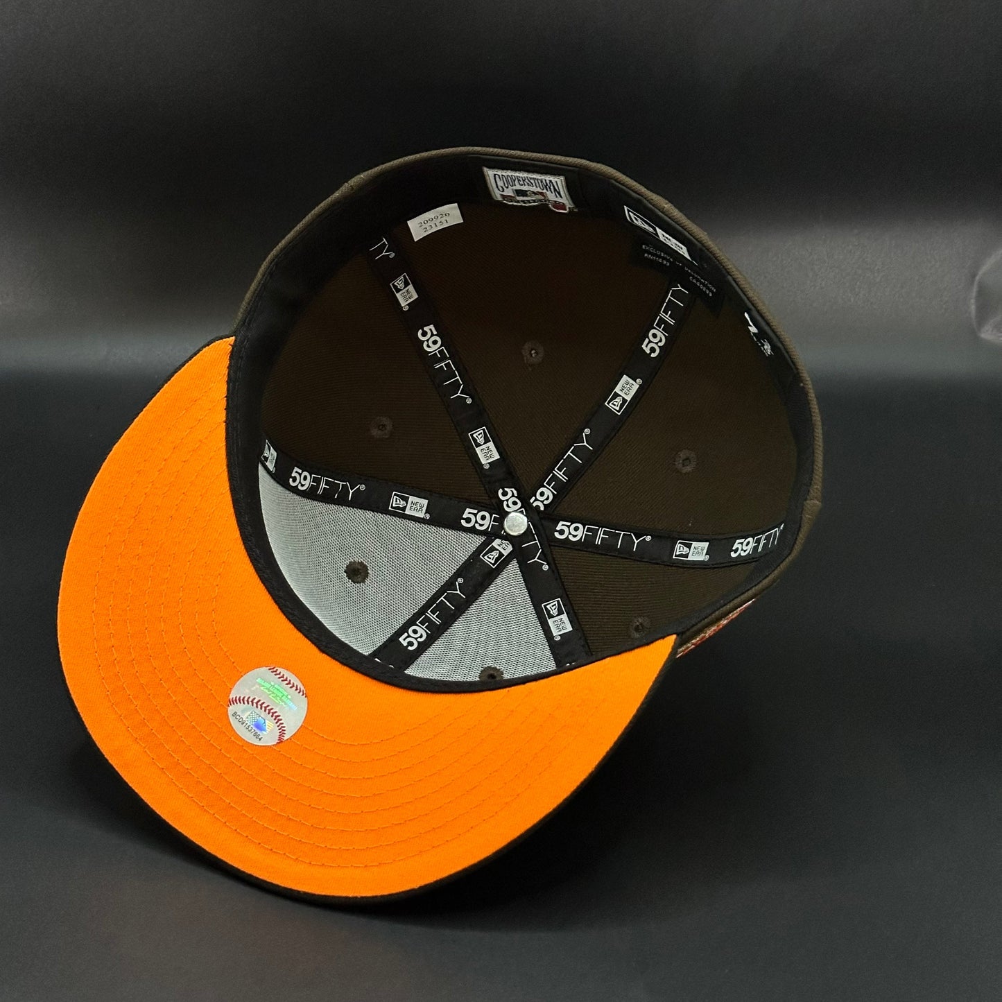 Brown Black Los Angeles Dodgers 1981 World Series 59FIFTY Fitted