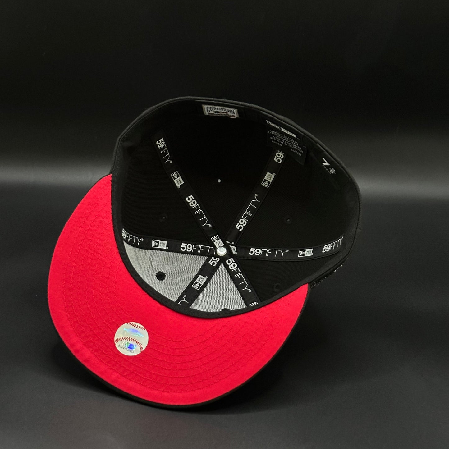 Black Red Toronto Blue Jays 40th Season Fitted - view 5