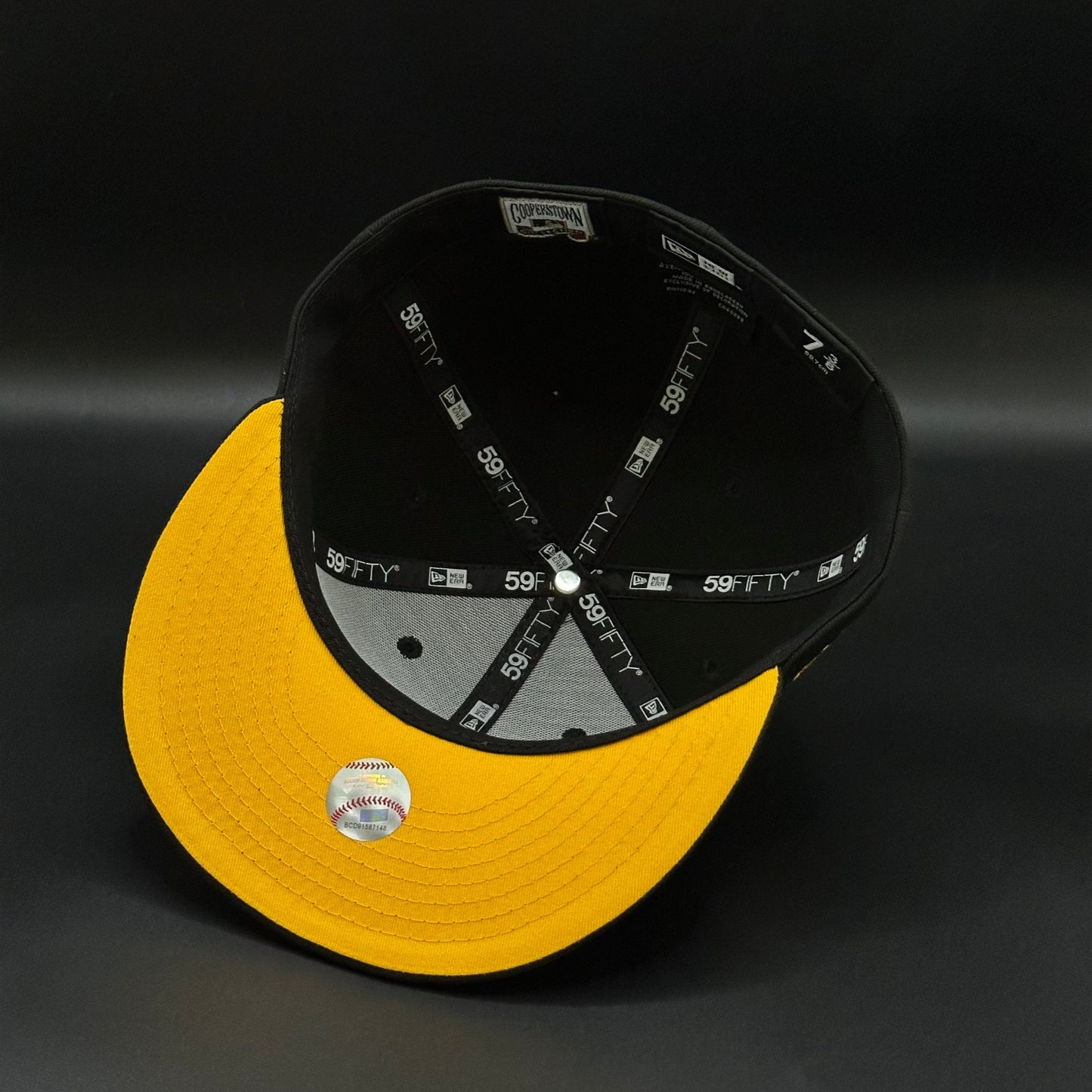 Black Yellow New York 1999 World Series Fitted - view 5