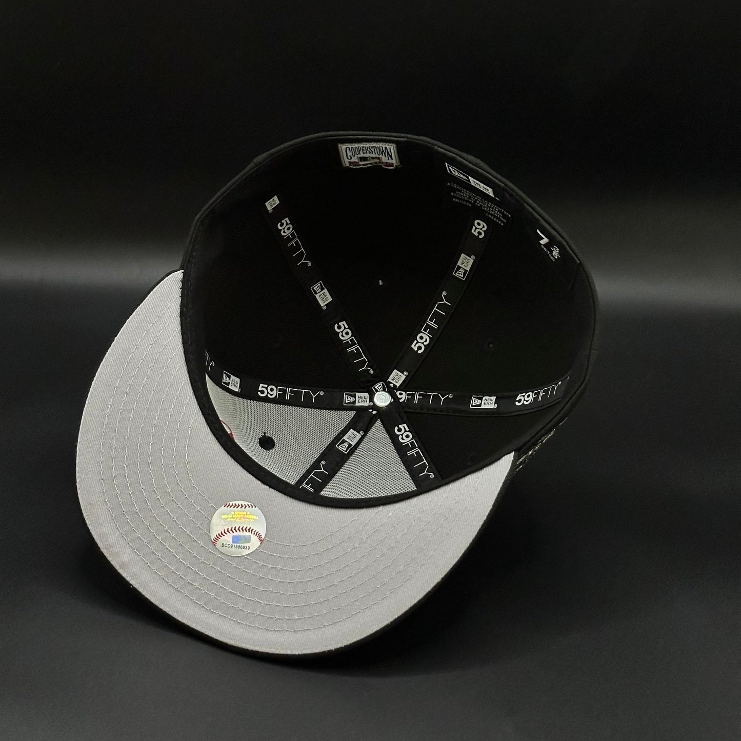 Black Grey LA Anaheim 2002 World Champions 59FIFTY Fitted - view 5