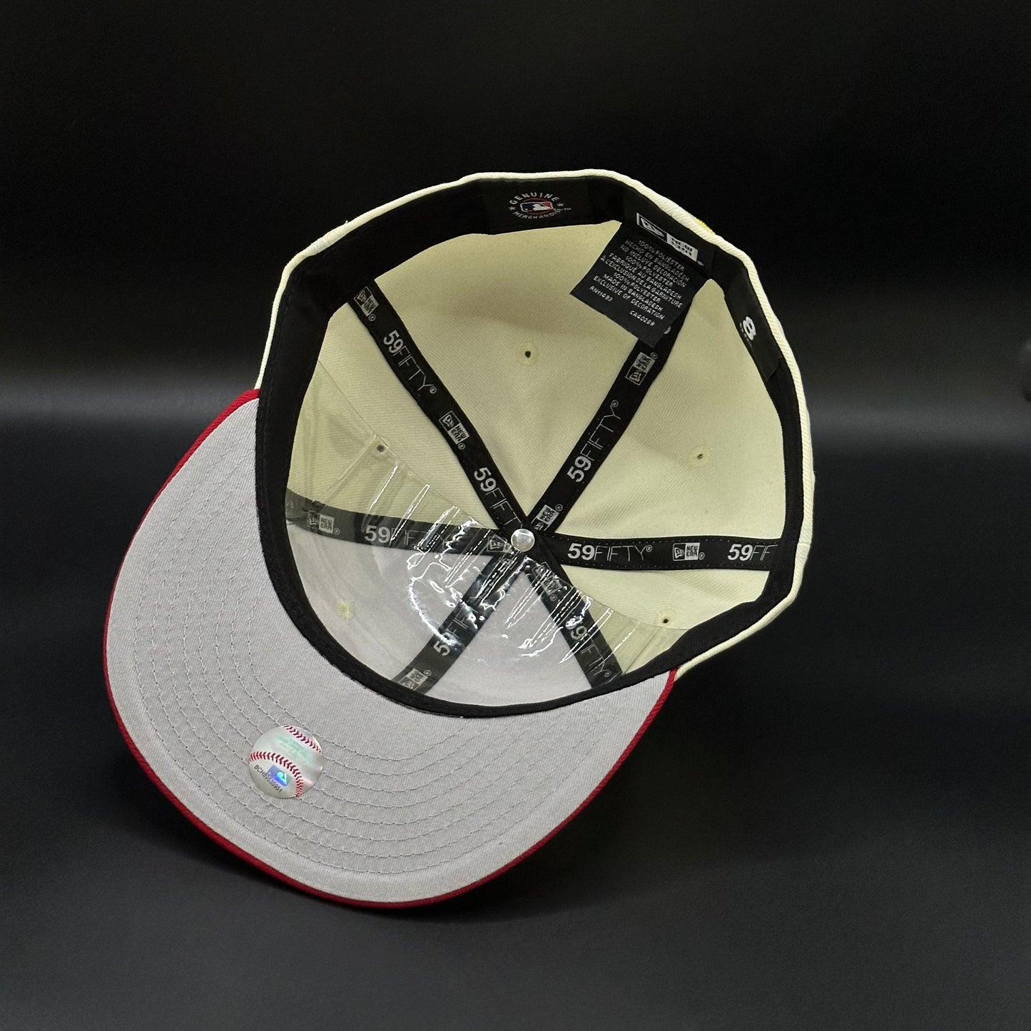Shohei Ohtani LA Dodgers Chrome Red Fitted Cap