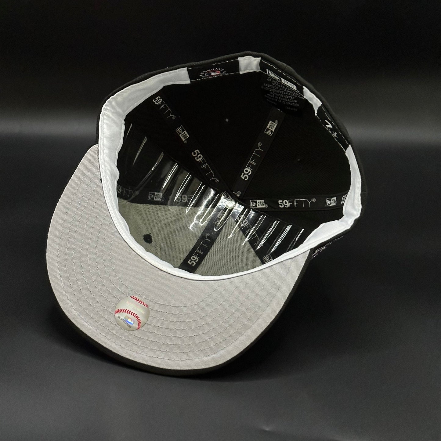 Black Purple LA Dodgers 1997 World Series 59FIFTY Fitted Cap