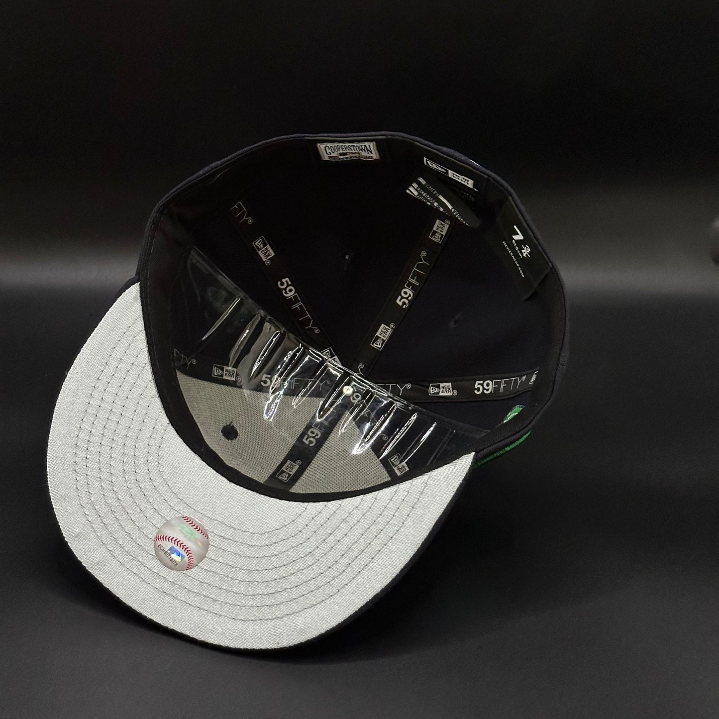 Navy New York Yankees Park Tree Patch Fitted Cap - view 5