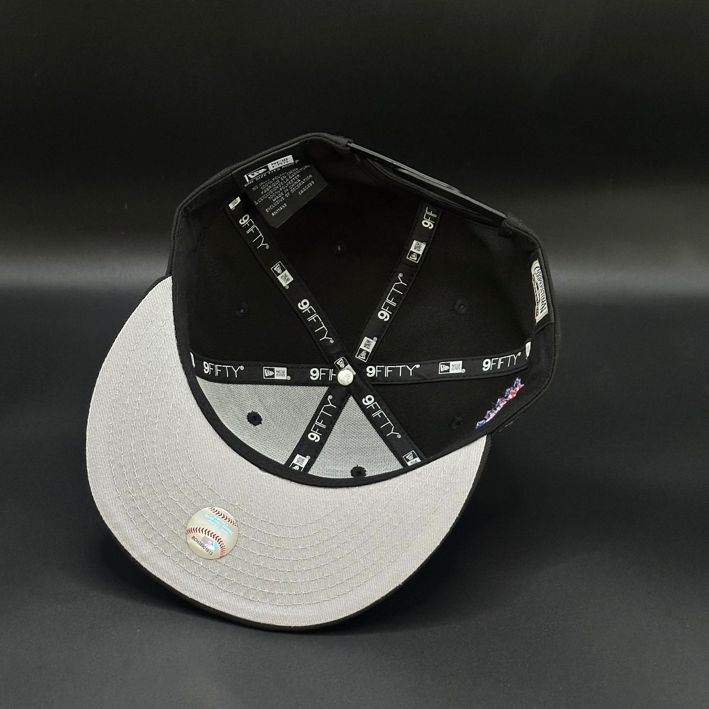 Black Grey Chicago Cubs 1990 All-Star Snapback