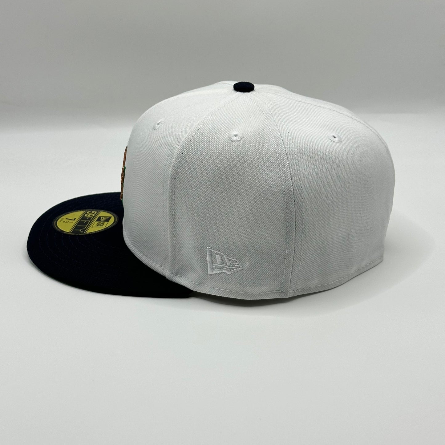 White Navy Los Angeles Dodgers 50th Anniversary 59FIFTY