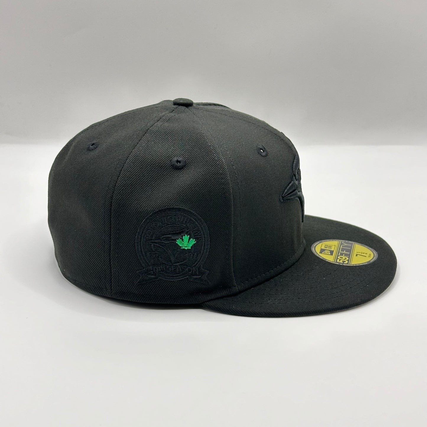 Black Green Blue Jays 40th Anniversary Fitted
