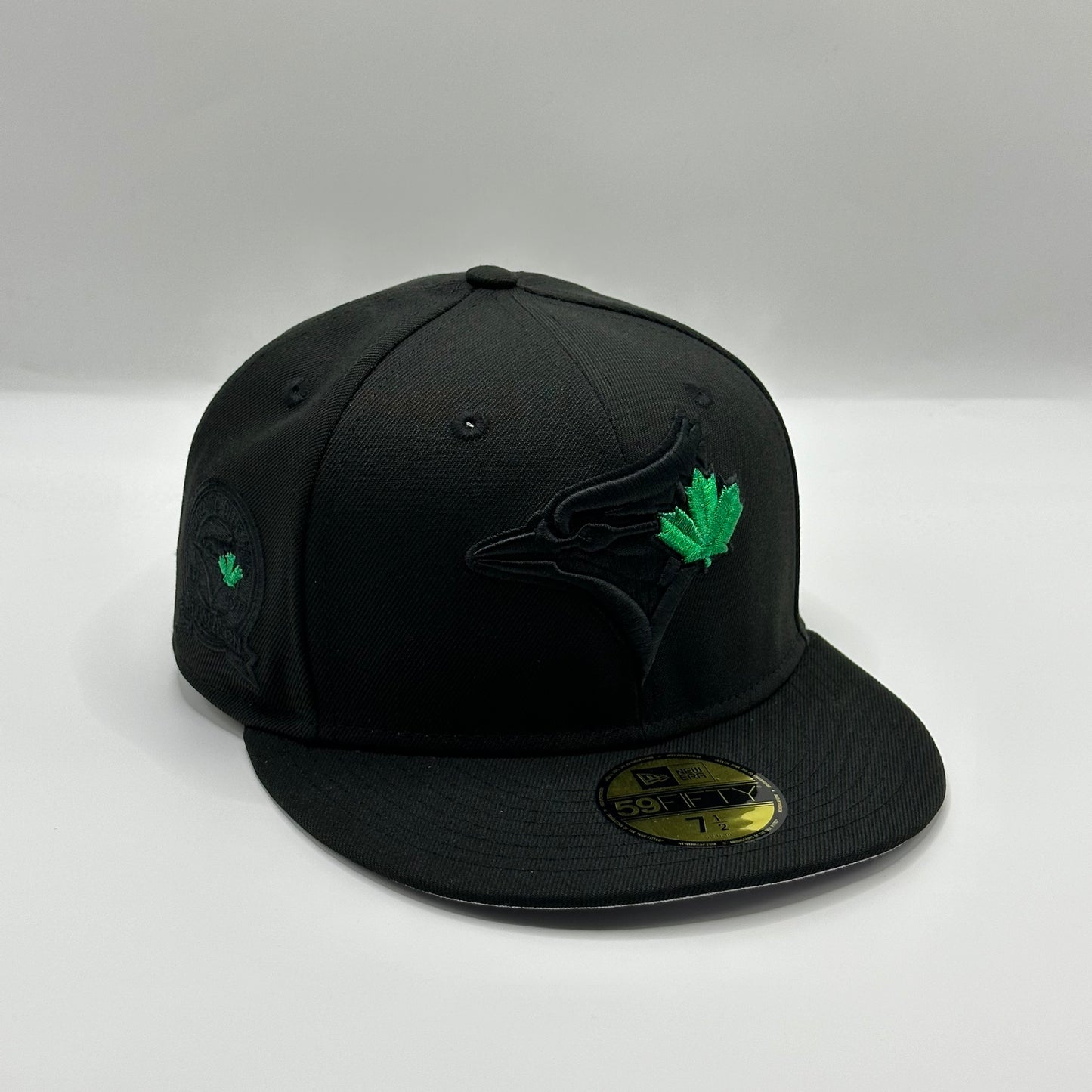 Black Green Blue Jays 40th Anniversary Fitted