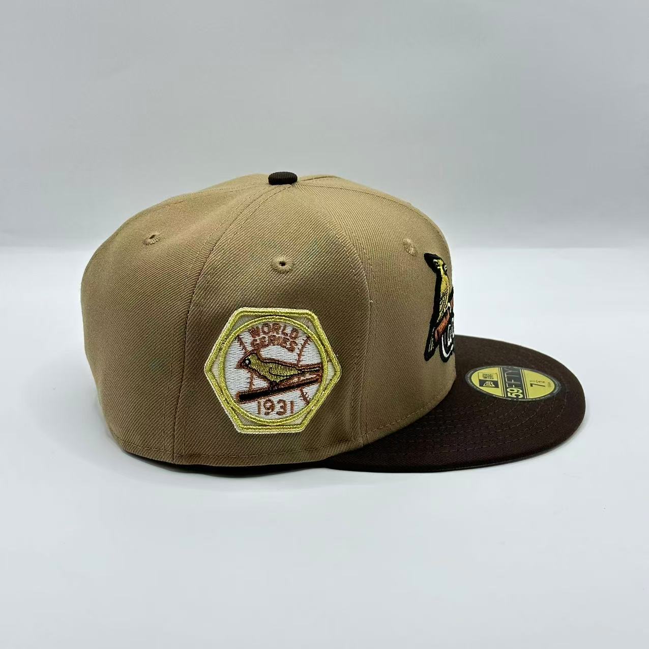 Tan Brown St. Louis Cardinals World Series 59FIFTY