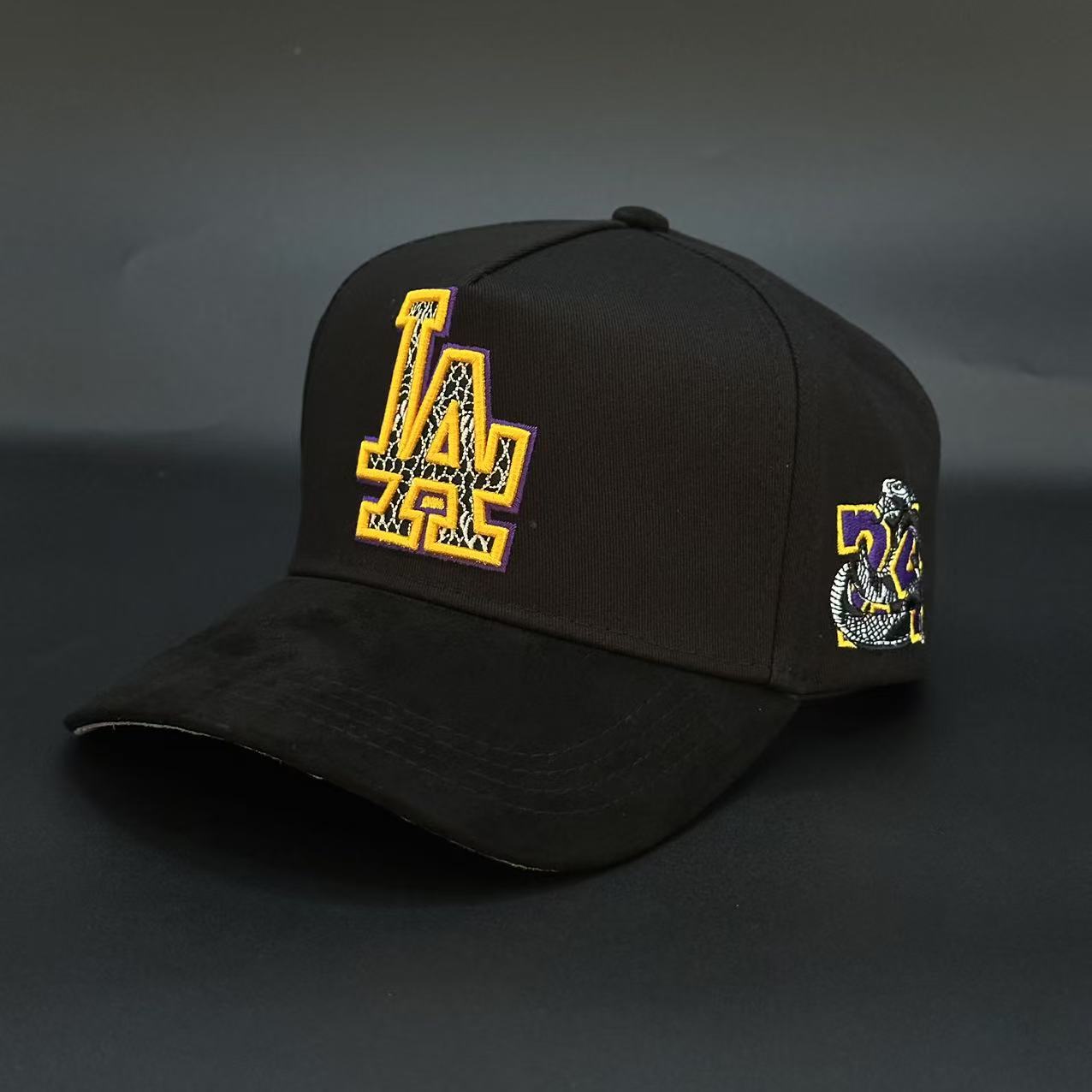 Cruces Premium Snapback - LA Black Mamba