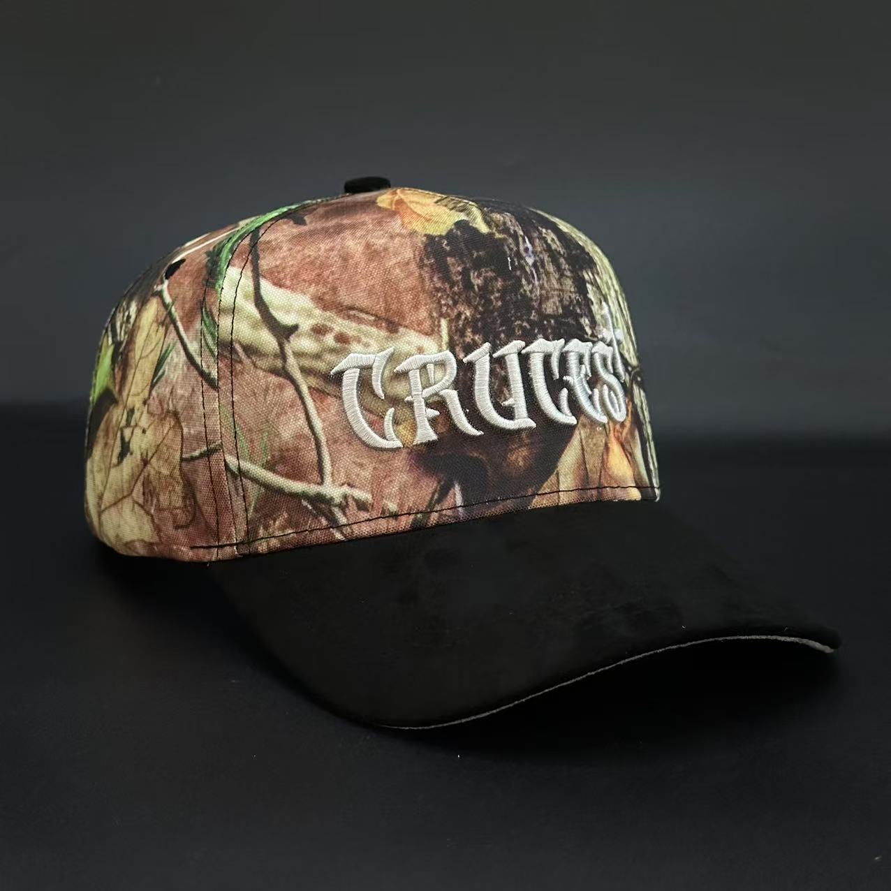 Cruces Premium Snapback - Camo Crosses