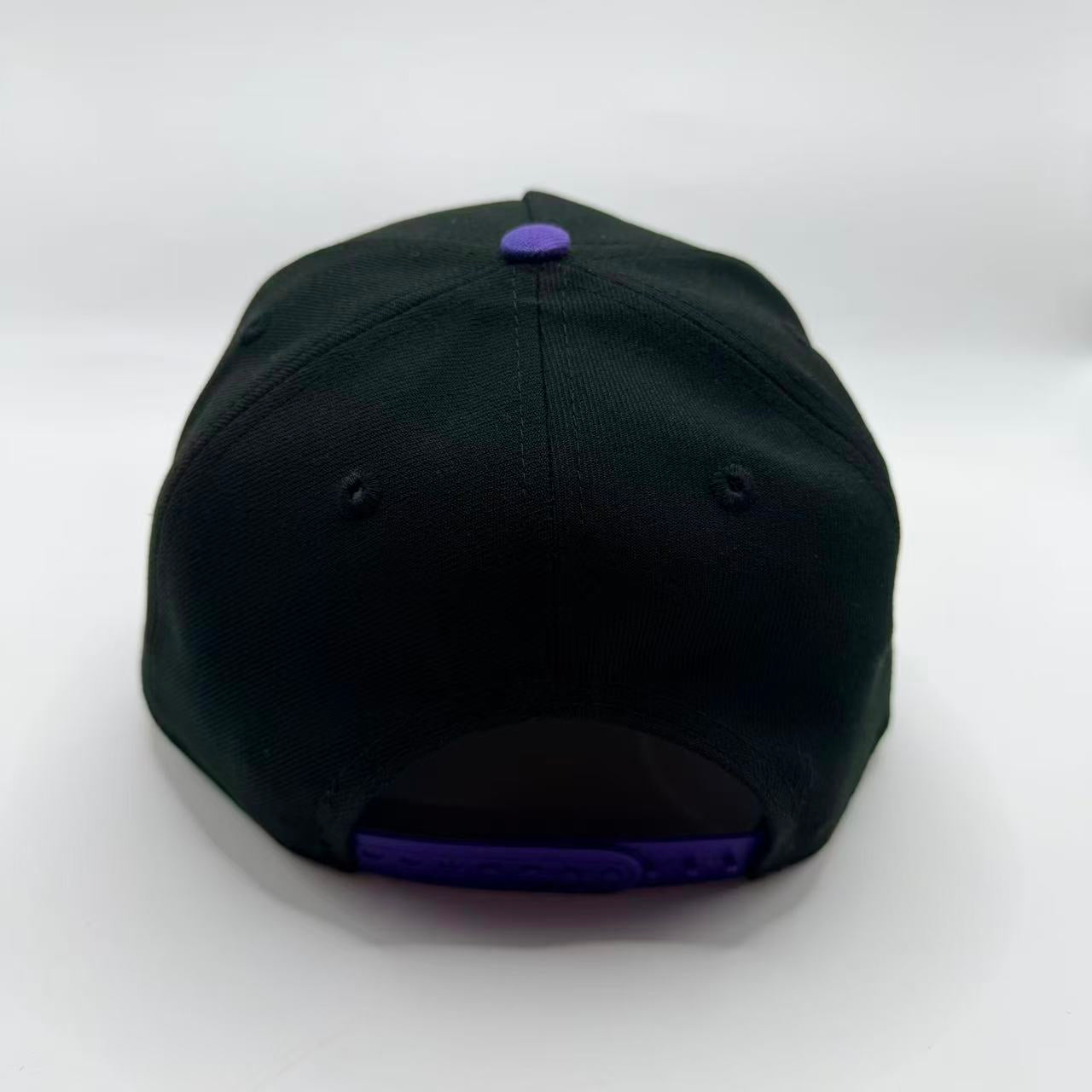 Black Purple Colorado Rockies 30th Anniversary A Frame Snapback - view 4