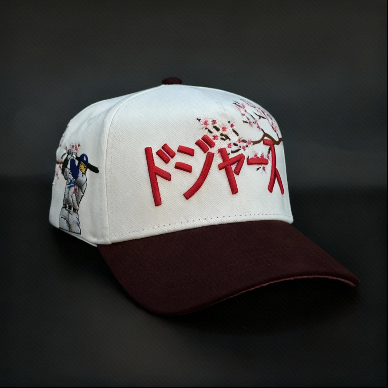 Cruces Premium Snapback - LA Ohtani Kanji Chrome