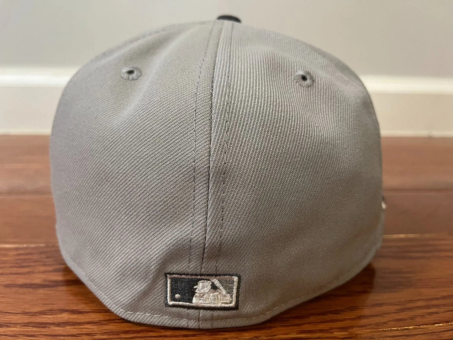 Grey Black New York NY Yankees Subway Series New Era Fitted Hat