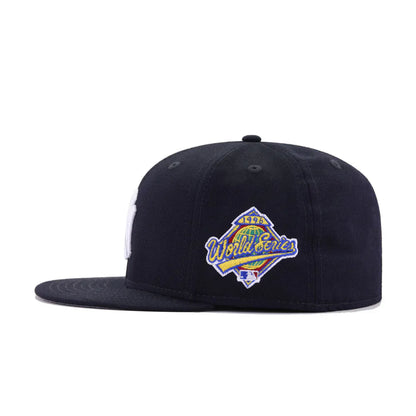 Navy New York NY Yankees 1996 World Series Fitted Hat - view 4