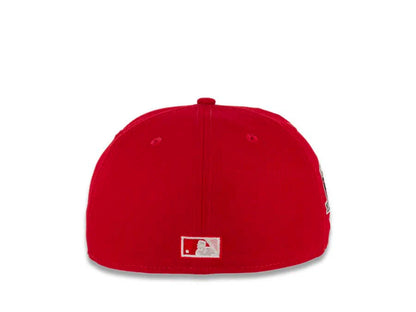 Red Pinky Los Angeles LA Dodgers New Era Heart Fitted Hat