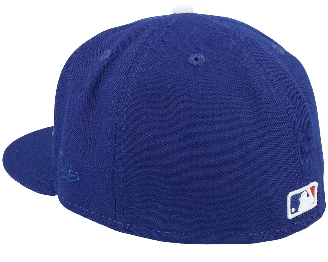 Blue Los Angeles LA Dodgers Shohei Ohtani Fitted Hat Cap - view 5