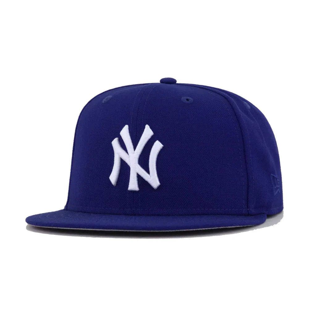 Blue New York NY Yankees 1999 World Series Fitted Hat - view 4