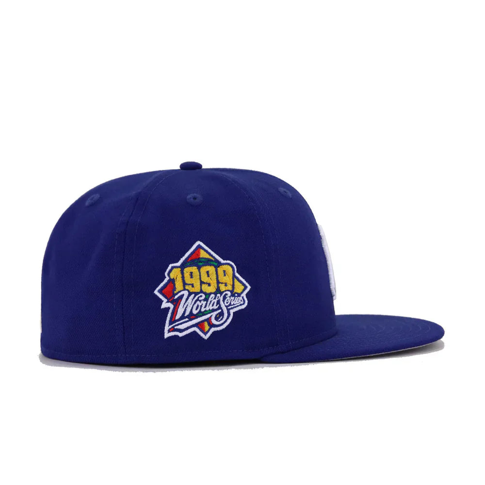 Blue New York NY Yankees 1999 World Series Fitted Hat - view 5