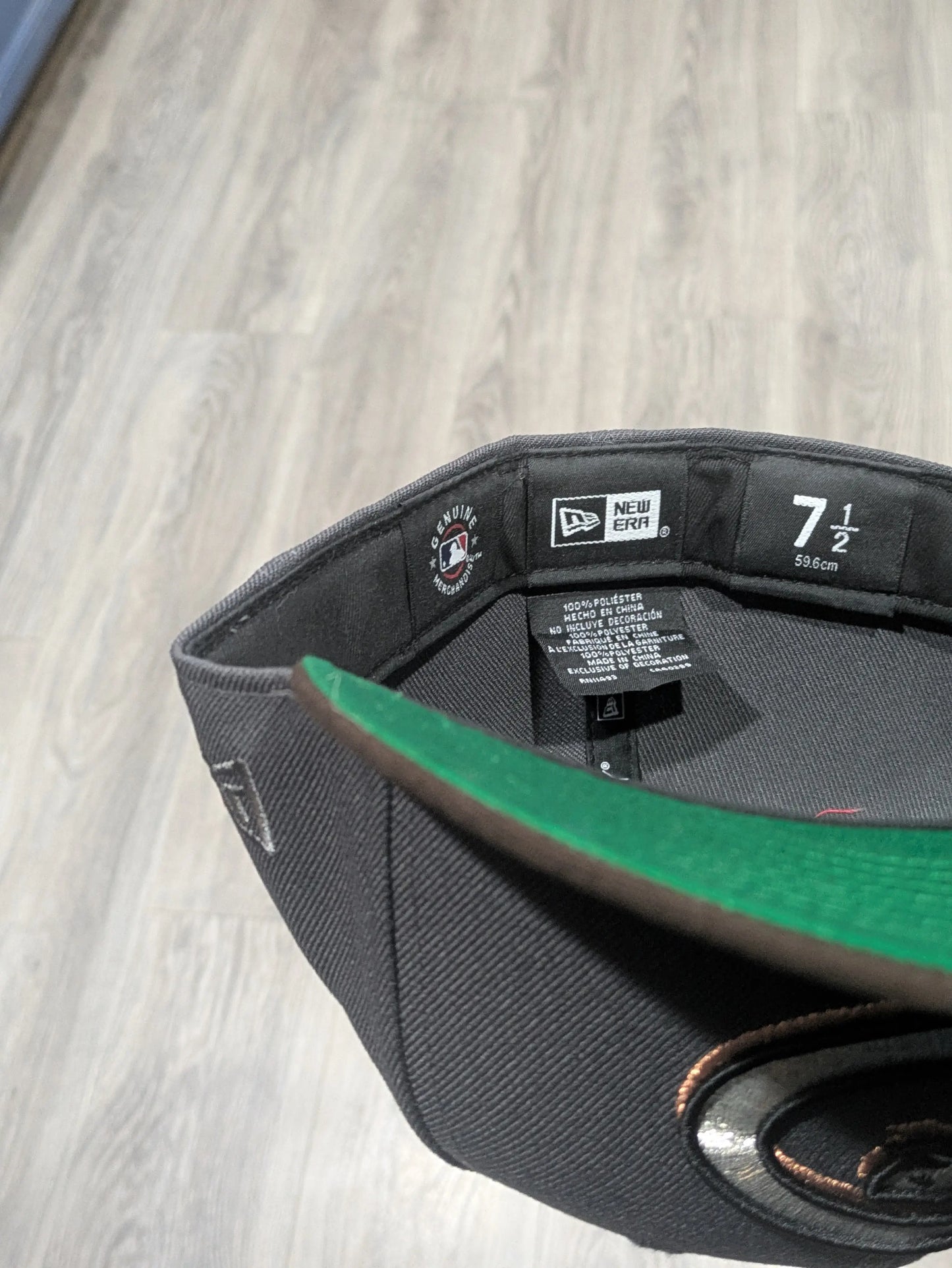 Graphite Brown Arizona Diamondbacks 1998 World Series Fitted Hat - view 6