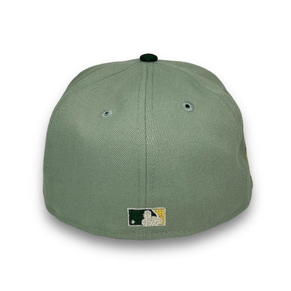 Green Los Angeles Angels 50th Anniversary Fitted Hat - view 4
