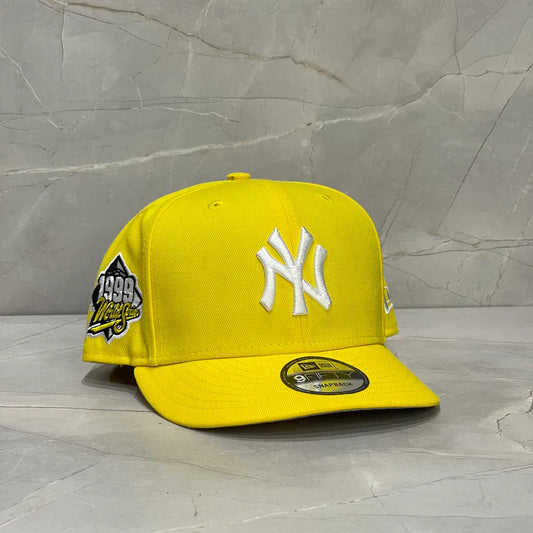 Yellow New York NY Yankees 1999 World Series Snapback Hat