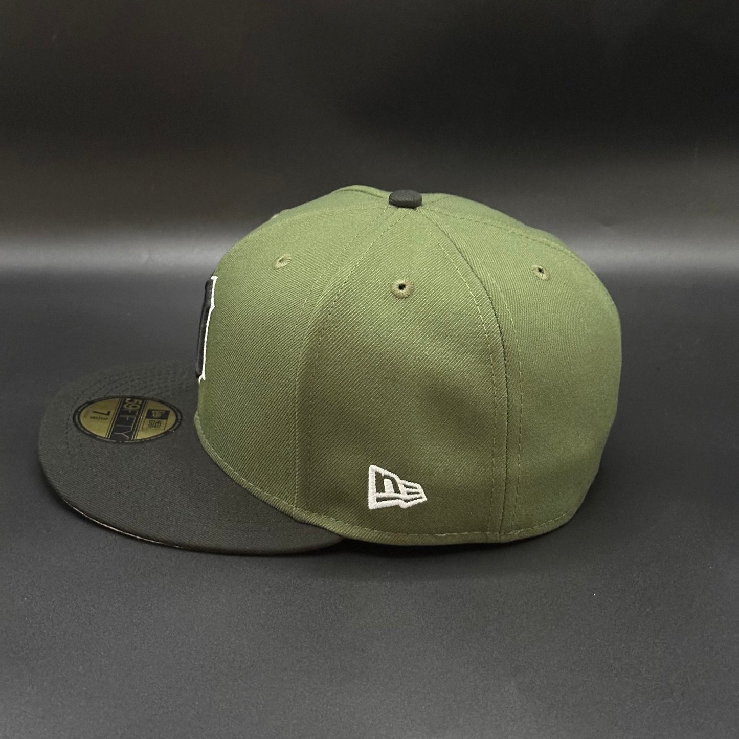 Military Green Pinky Detroit Tigers 1935 World Series Fitted Cap