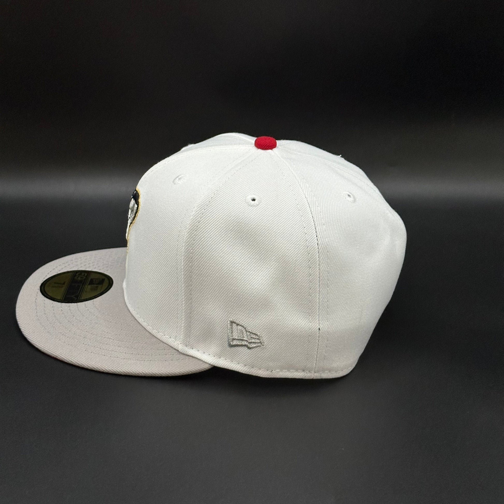 White Grey Arizona Diamondbacks 1998 Inaugural Season Fitted Cap - view 3