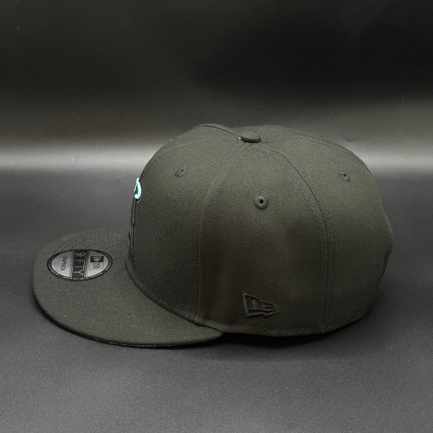 Black Blue Los Angeles Angels 2010 All-Star Game Snapback Cap - view 3