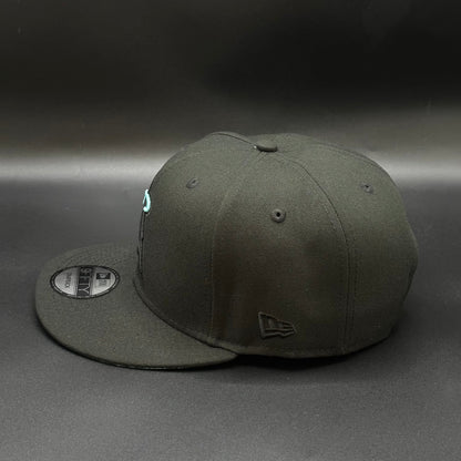 Black Blue Los Angeles Angels 2010 All-Star Game Snapback Cap - view 3