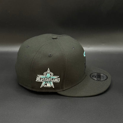 Black Blue Los Angeles Angels 2010 All-Star Game Snapback Cap - view 2