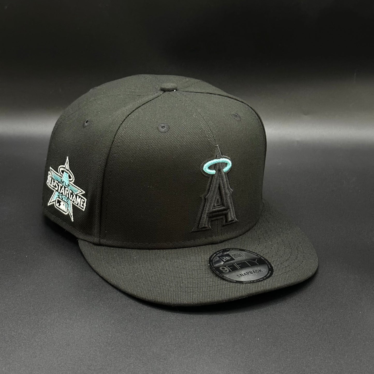 Black Blue Los Angeles Angels 2010 All-Star Game Snapback Cap