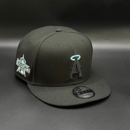 Black Blue Los Angeles Angels 2010 All-Star Game Snapback Cap