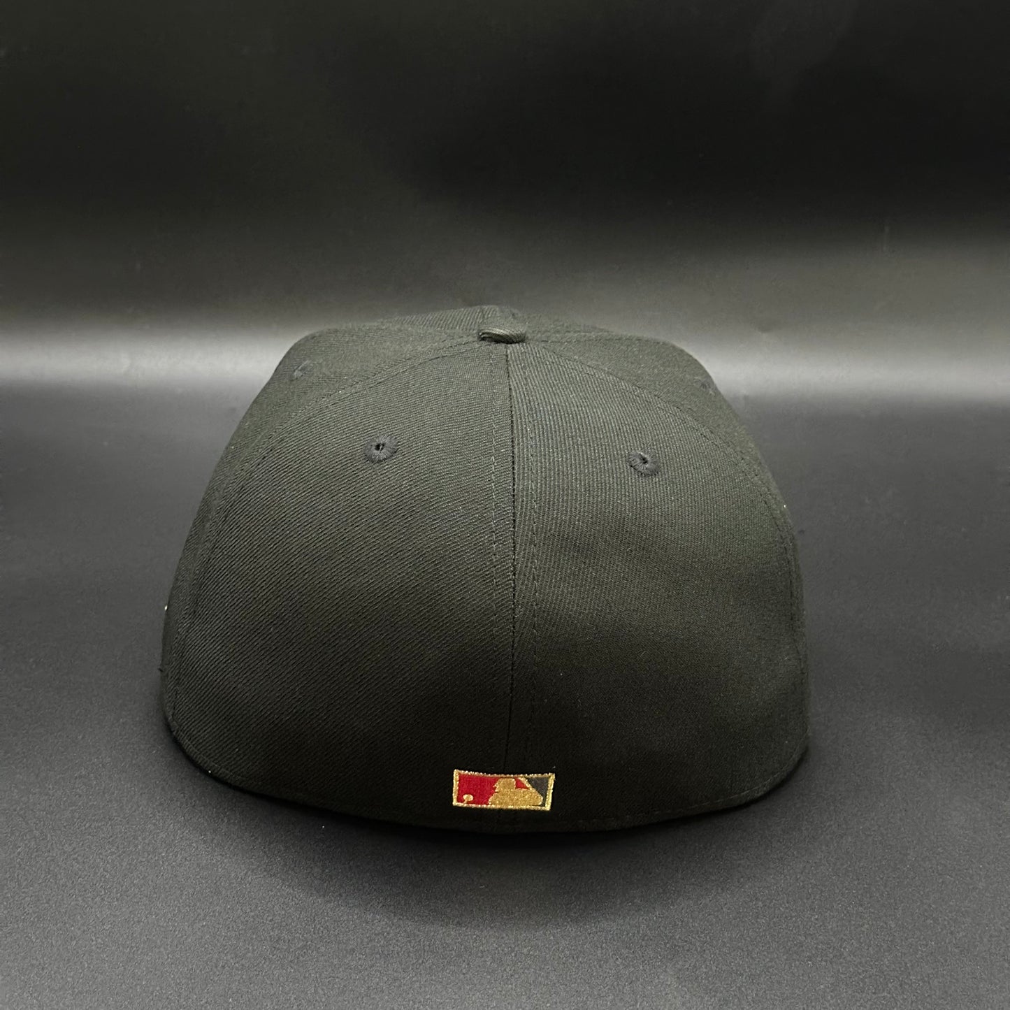 Black Red Upside Down A Los Angeles Angels 50th Anniversary Fitted Cap