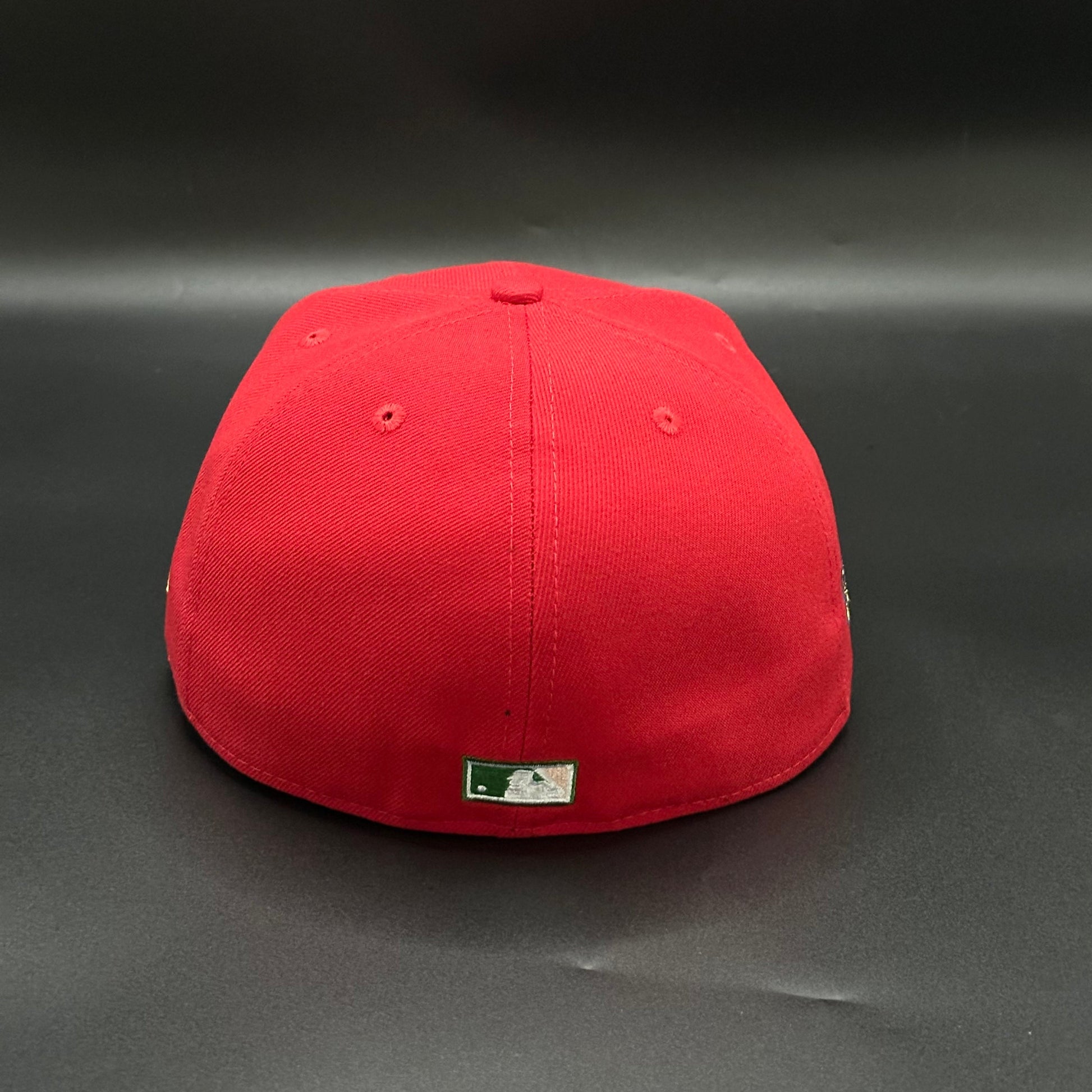 Red Pink Toronto Blue Jays 1992 World Series Fitted Cap - view 4