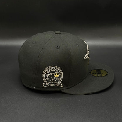 Black Grey Gold Toronto Blue Jays 40th Season Fitted - view 2
