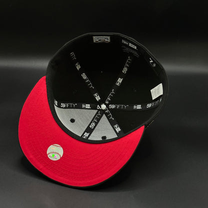 Black Red Los Angeles Dodgers 59FIFTY Fitted
