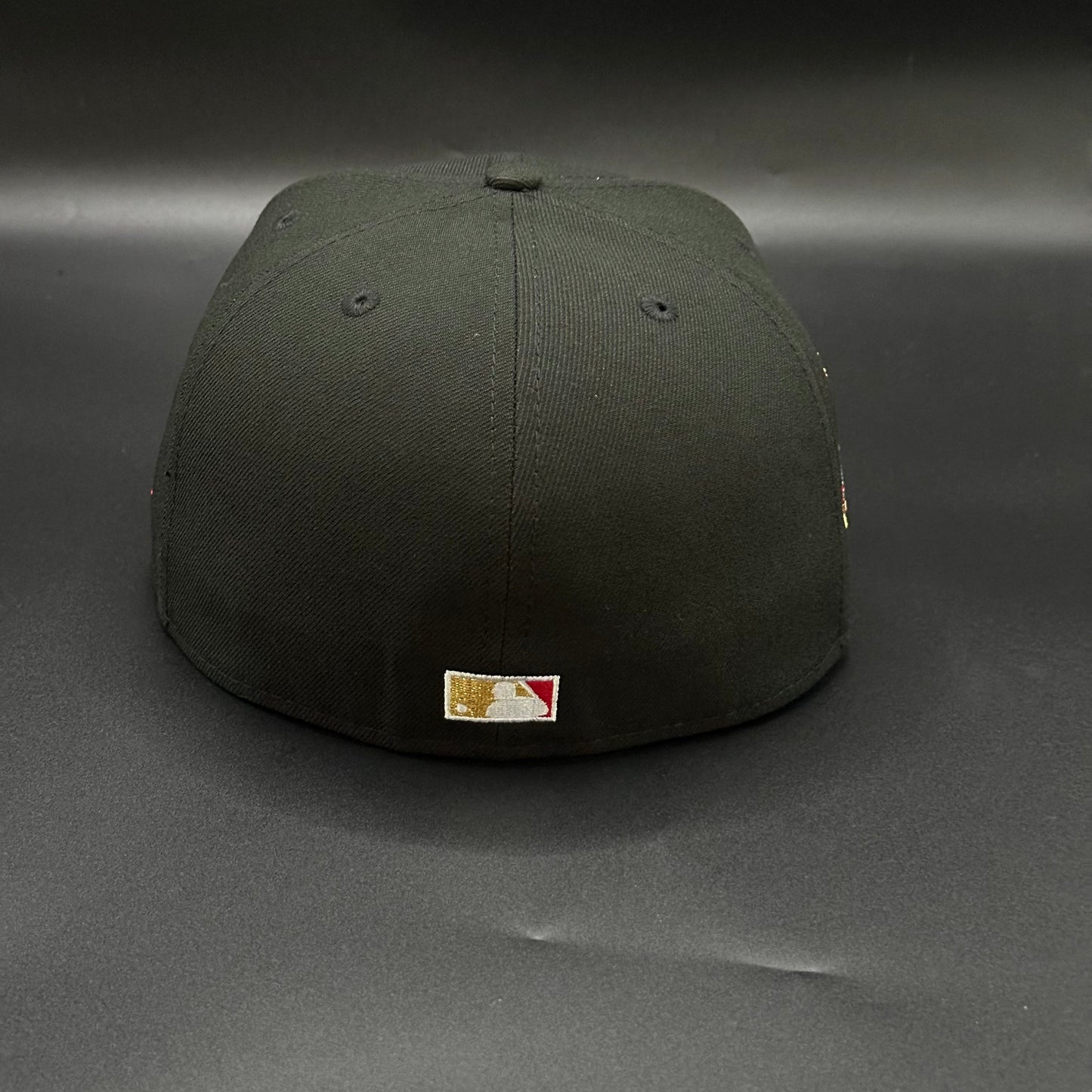 Black Red Los Angeles Dodgers Fitted - view 3