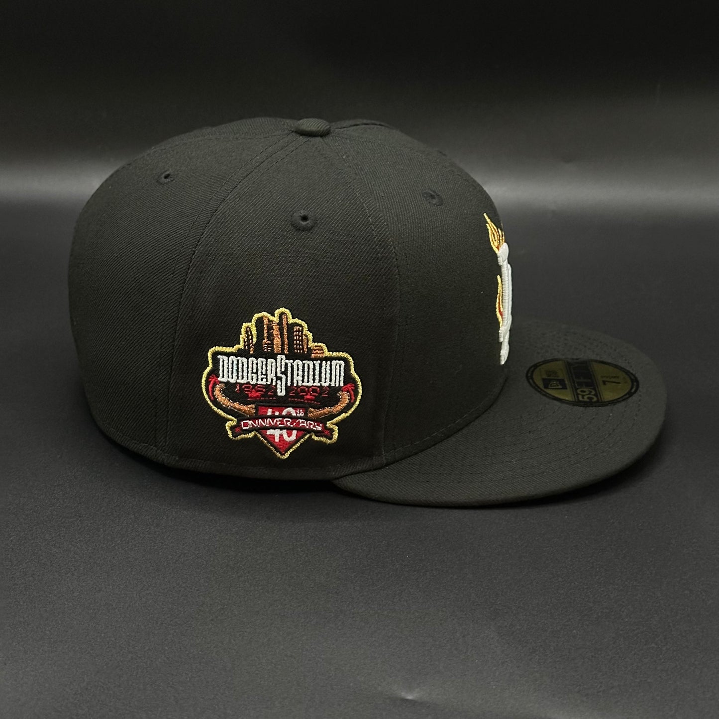 Black Red Los Angeles Dodgers 59FIFTY Fitted