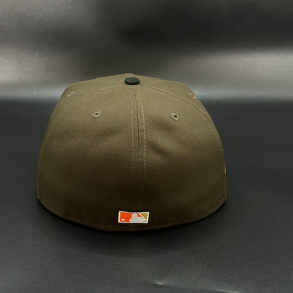 Brown Black Los Angeles Dodgers 1981 World Series 59FIFTY Fitted