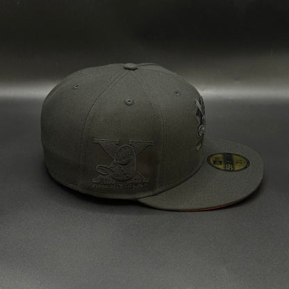 All Black Orange Anaheim Ducks  1993 59FIFTY Fitted