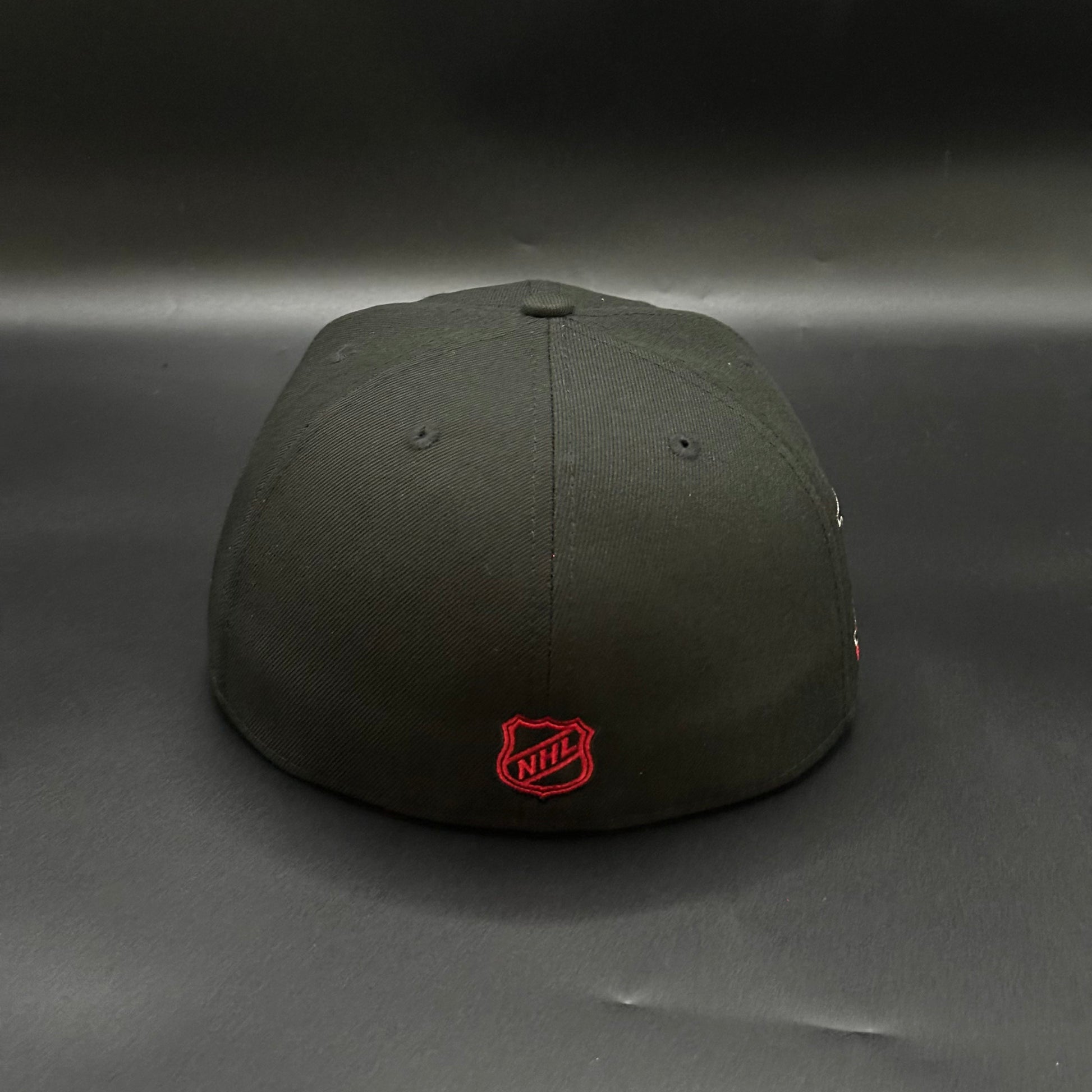 Black Red Anaheim Ducks A Mighty Decade 1993 Fitted - view 4