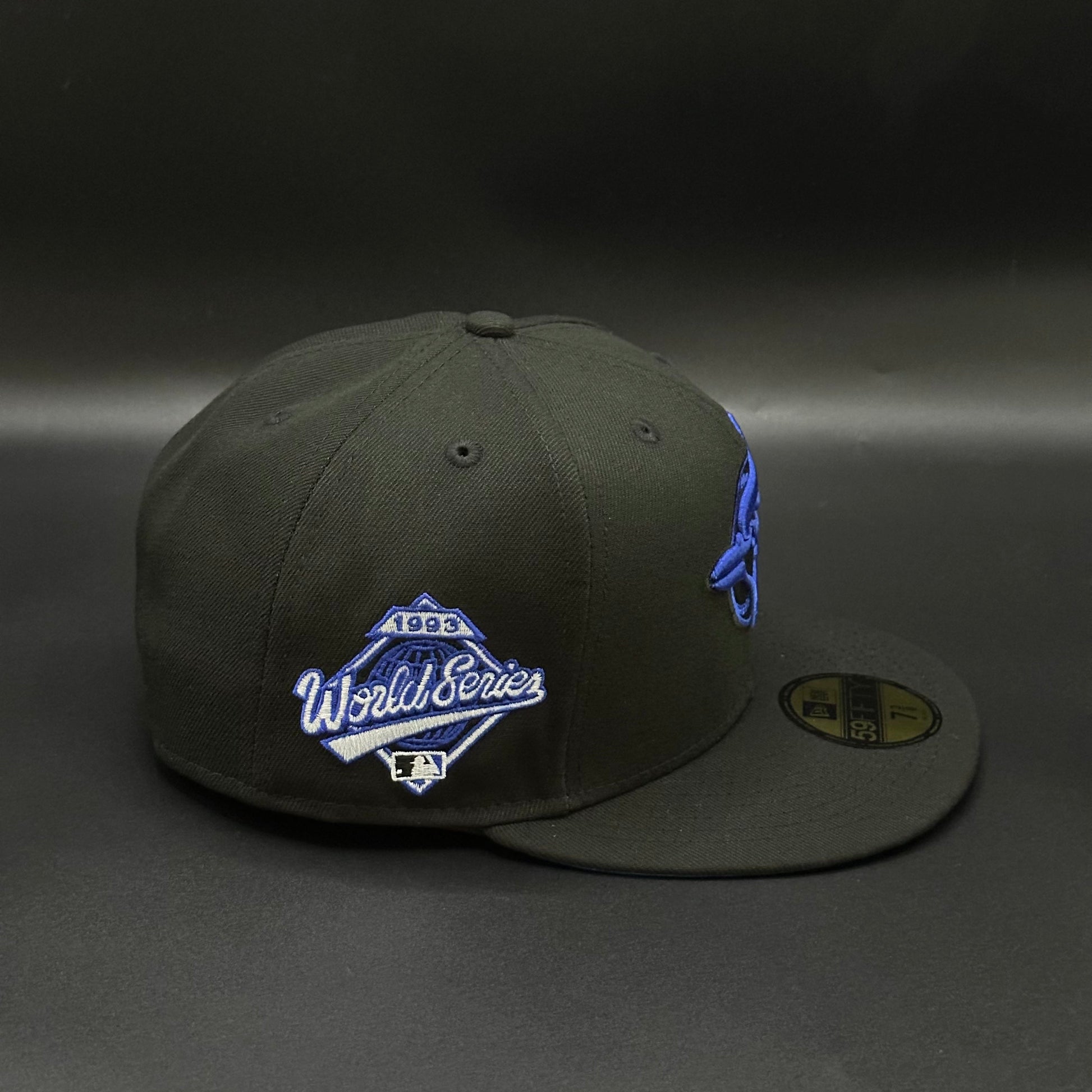 Black Blue Toronto Blue Jays 1993 World Series Fitted - view 2