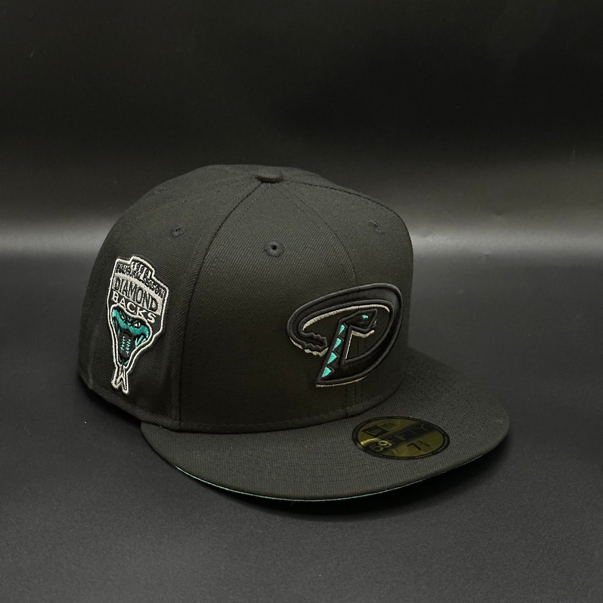 Black Teal Arizona Diamondbacks 1998 Season Fitted