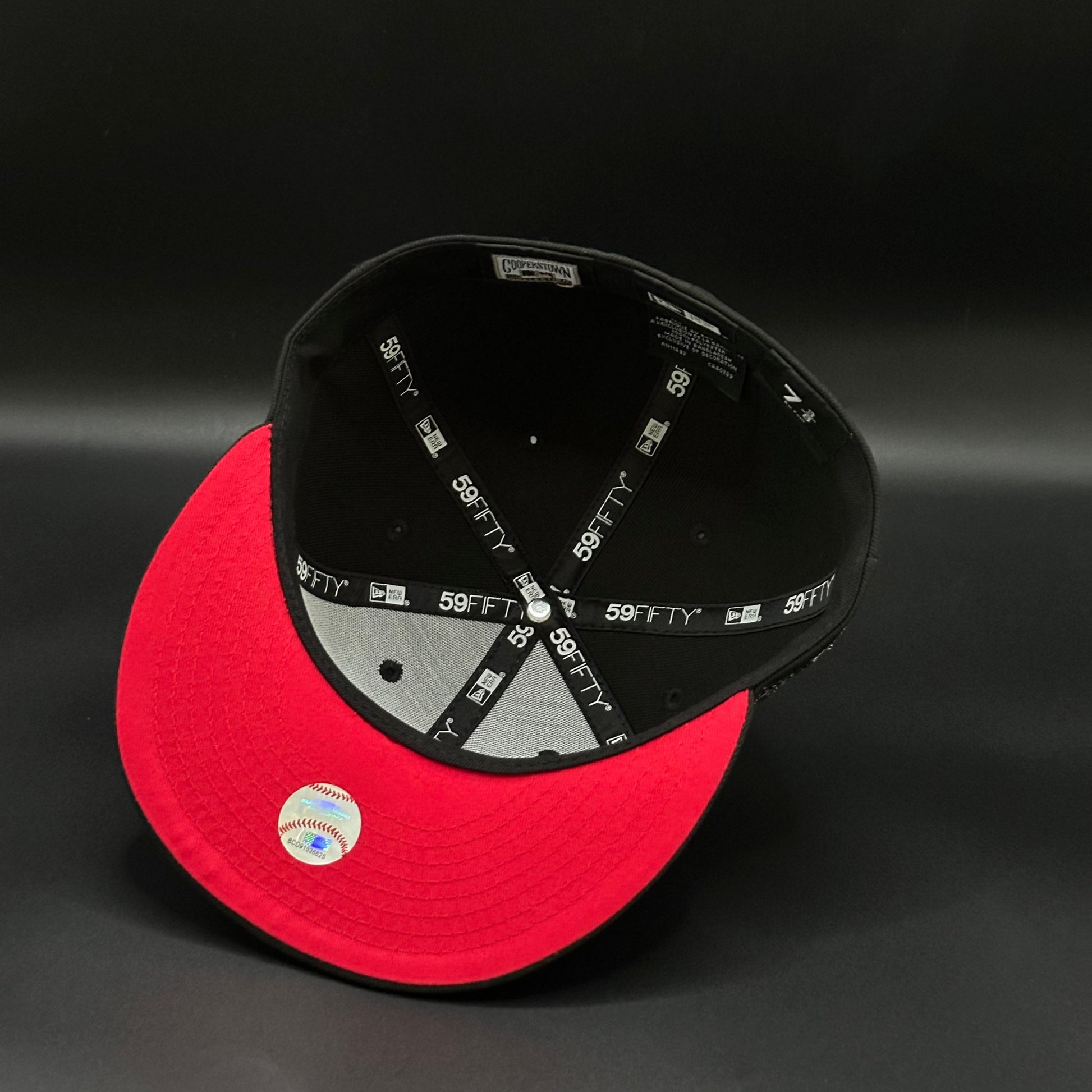 Black Red Toronto Blue Jays 40th Season Fitted - view 5