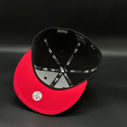Black Red Toronto Blue Jays 40th Season Fitted - view 5